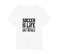 Soccer Is Life Soccer Dads Sporty Passion T-Shirt - Unique Graphic Unisex - T-Shirt, Sweatshirt, Hoodie