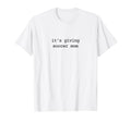 Its Giving Soccer Mom Soccer Mama T-Shirt - Graphic Print for Adults - T-Shirt, Sweatshirt, Hoodie