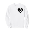Soccer Love Heart Fans And Players Sweatshirt - Graphic Print for Adults - T-Shirt, Sweatshirt, Hoodie