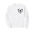Soccer Love Heart Fans And Players Sweatshirt - Unique Graphic Unisex - T-Shirt, Sweatshirt, Hoodie