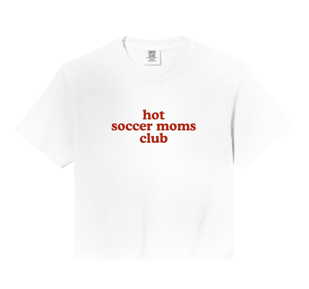 Hot Soccer Moms Club Red Must Haves T-Shirt - Unique Graphic Unisex - T-Shirt, Sweatshirt, Hoodie