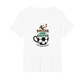 Soccer Mom Soccer And Coffee Kick Start Sweatshirt - Unique Graphic Unisex - T-Shirt, Sweatshirt, Hoodie
