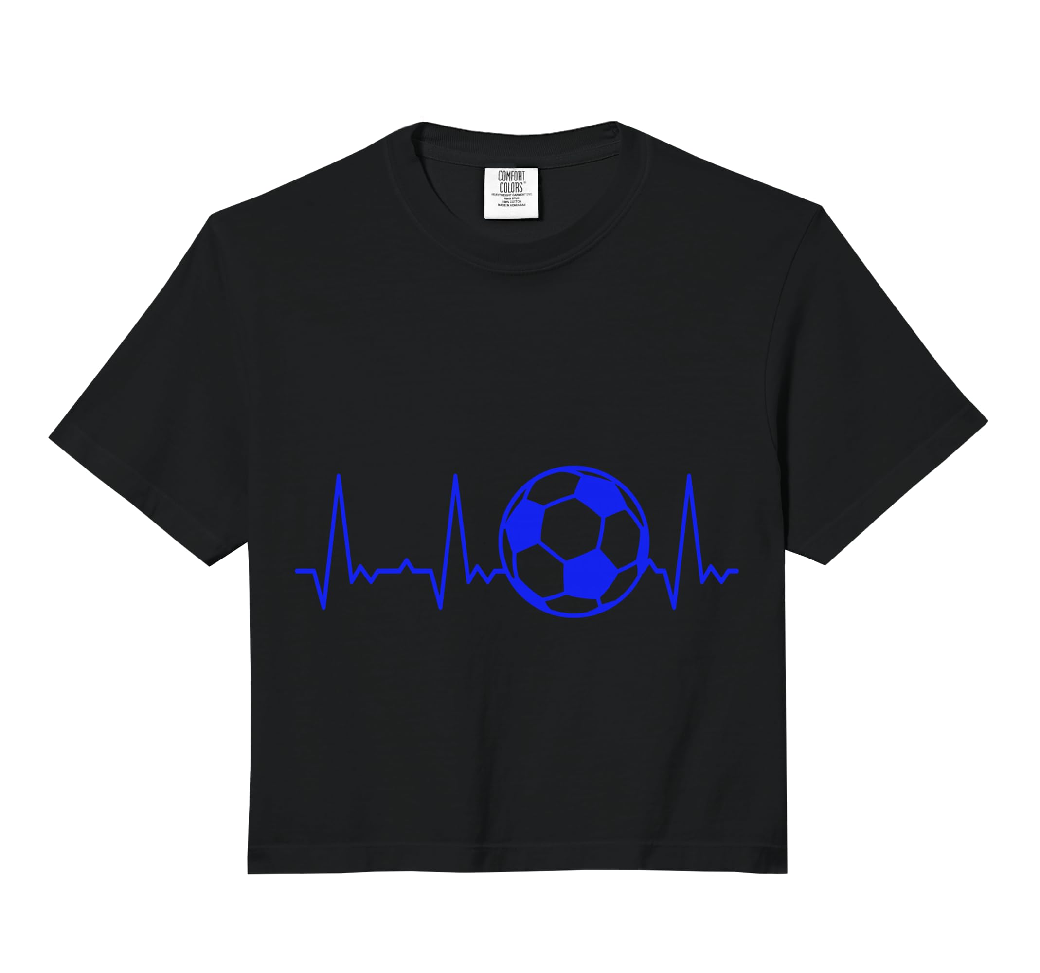 Heartbeat Soccer Ball Comfort Sweatshirt - Streetwear Style for Adults - T-Shirt, Sweatshirt, Hoodie