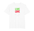 Live Love Soccer Inspiring Sports Fan T-Shirt - Minimalist Print Unisex - T-Shirt, Sweatshirt, Hoodie