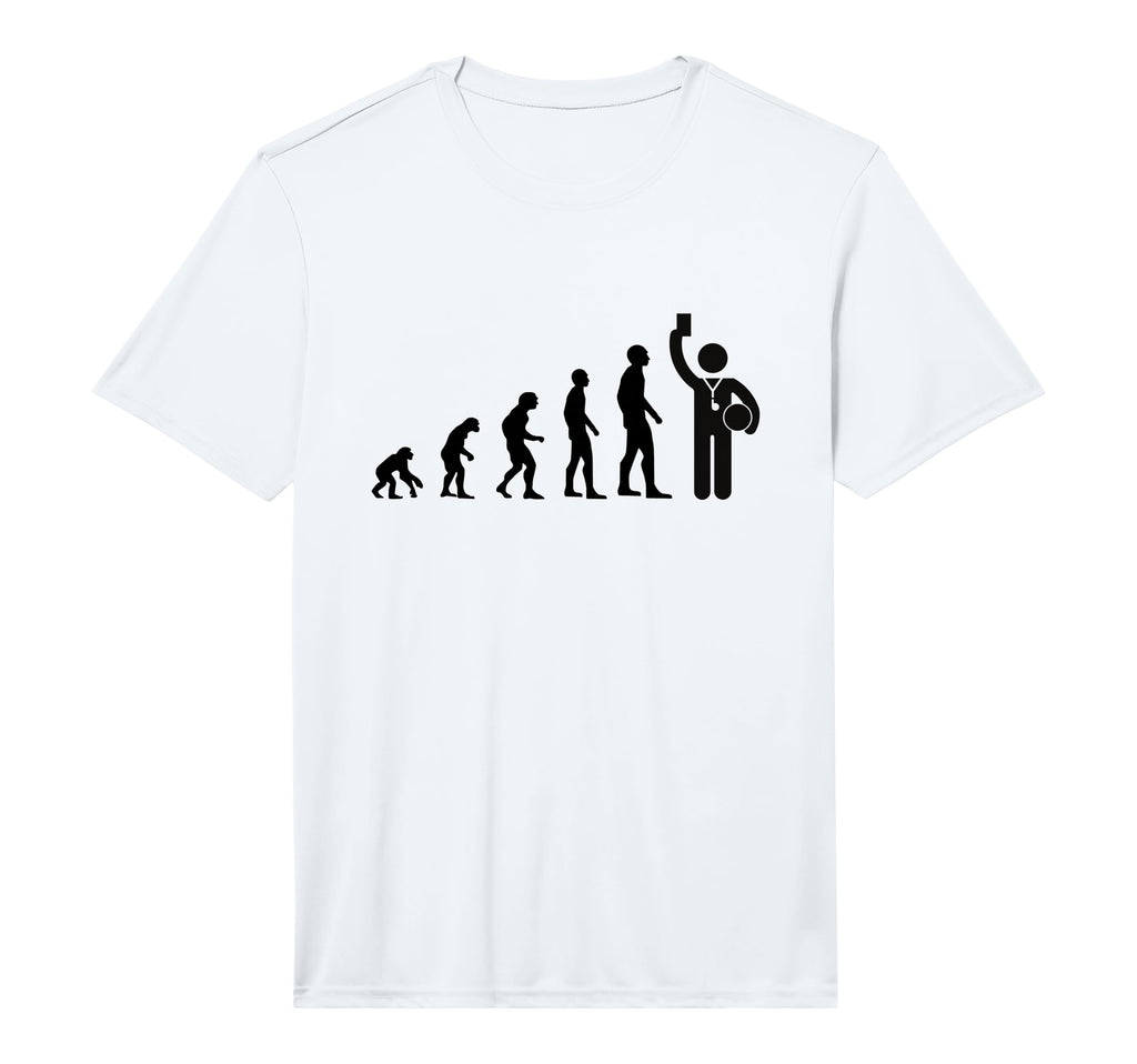 Evolution Referee Football Gift T-Shirt - Custom Art Print for Adults - T-Shirt, Sweatshirt, Hoodie
