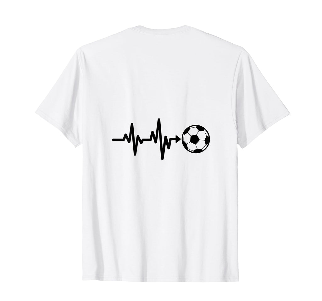 Soccer Heartbeat Football Pulse T-Shirt - Unique Graphic Men Women - T-Shirt, Sweatshirt, Hoodie