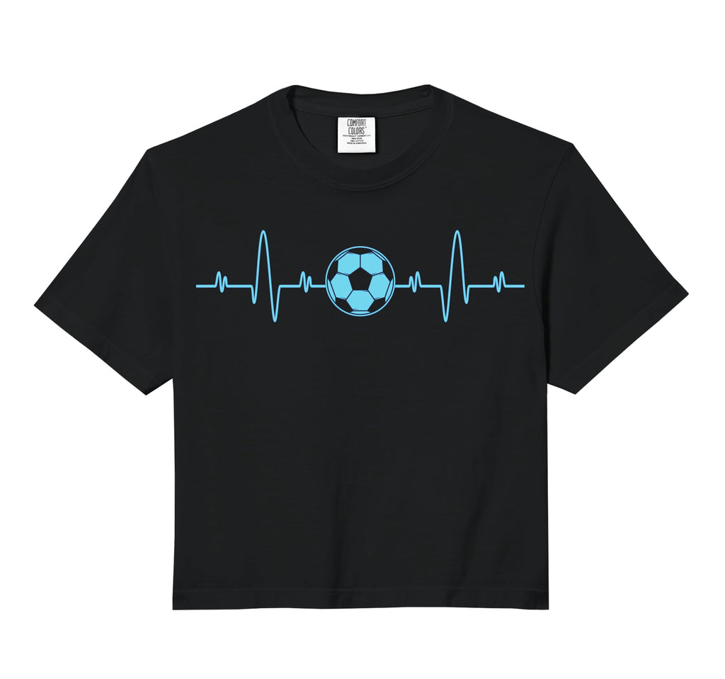 Soccer Heartbeat Soccer Lover Fans Soccer T-Shirt - Graphic Print Unisex - T-Shirt, Sweatshirt, Hoodie
