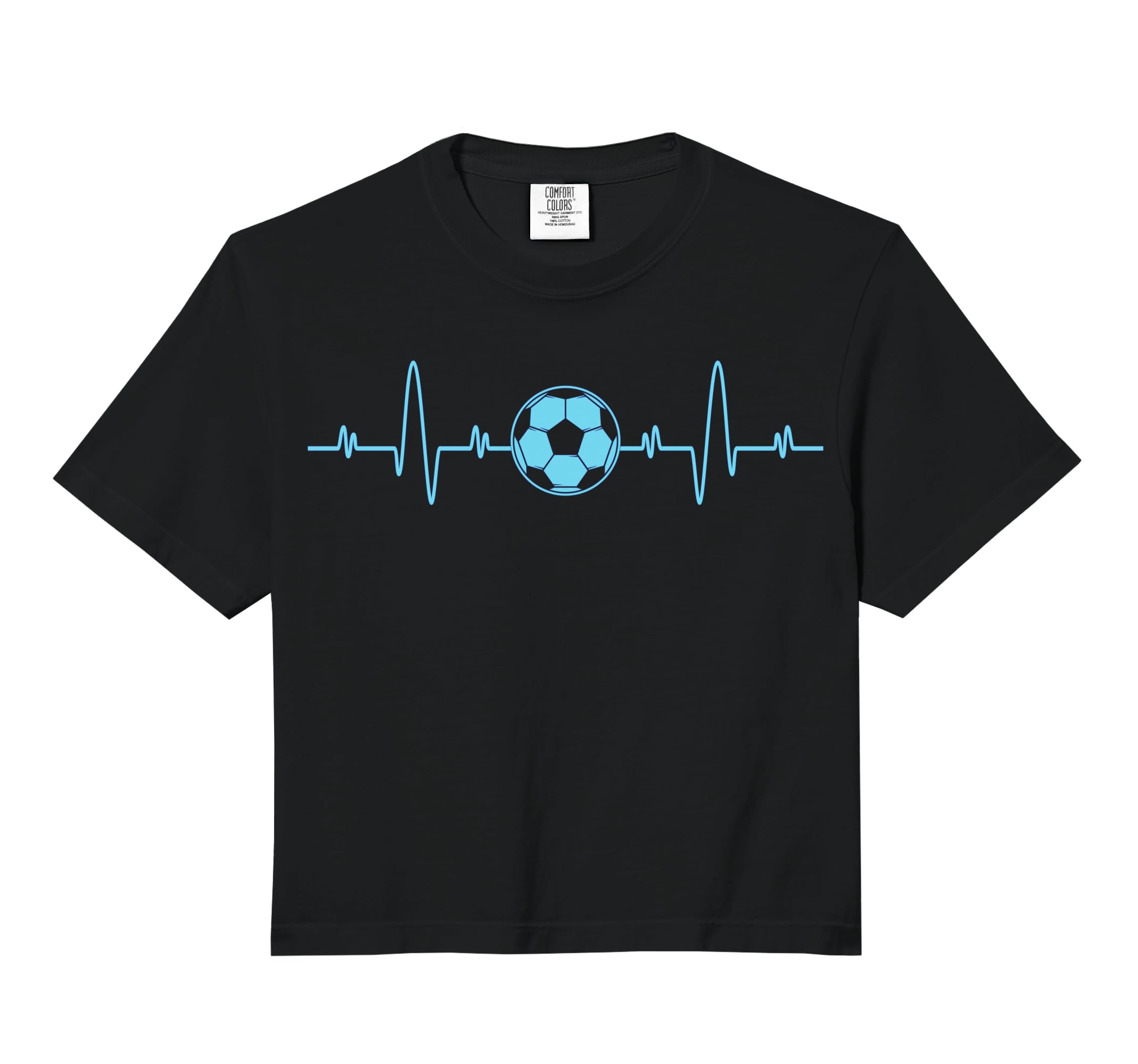 Soccer Heartbeat Soccer Lover Fans Soccer T-Shirt - Graphic Print Unisex - T-Shirt, Sweatshirt, Hoodie
