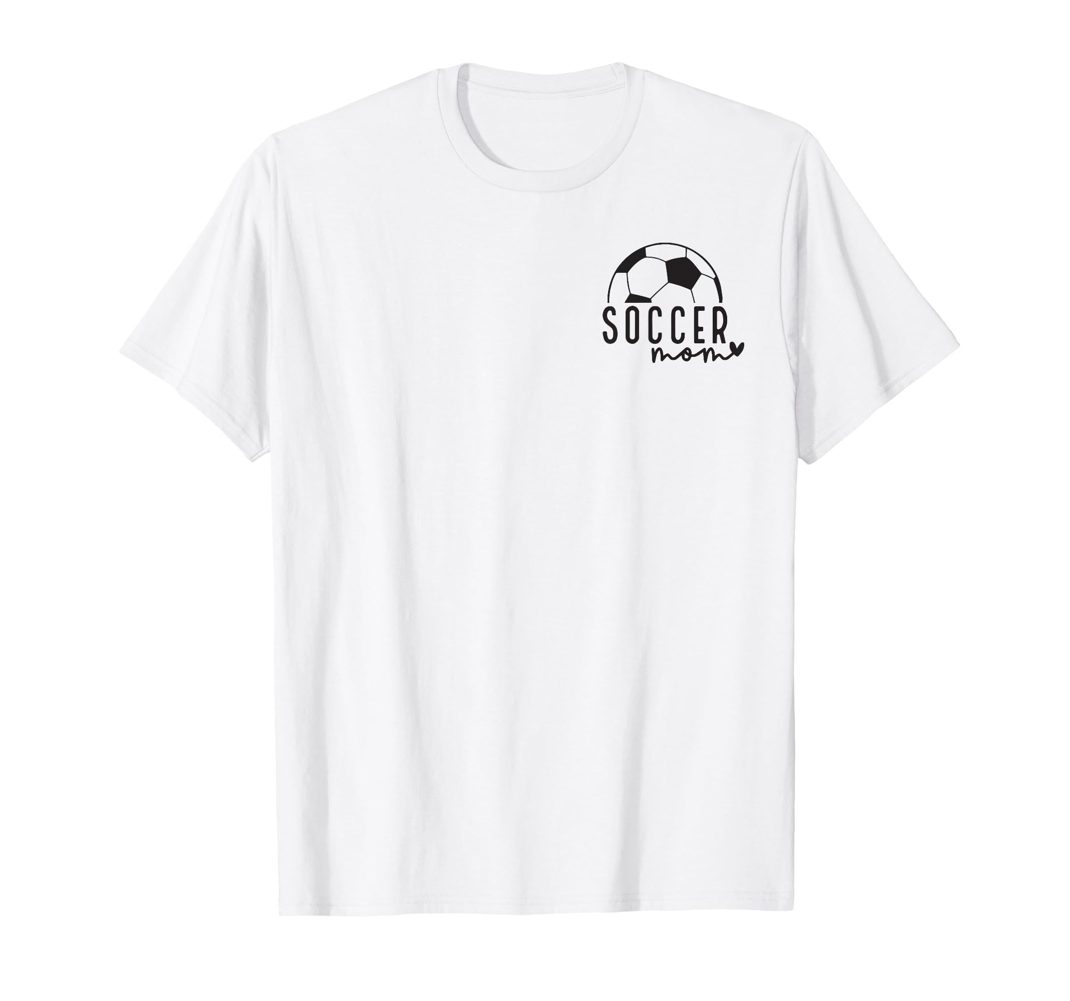 Womens Soccer Mom My Wallet Is Empty But T-Shirt - Unique Graphic Unisex - T-Shirt, Sweatshirt, Hoodie