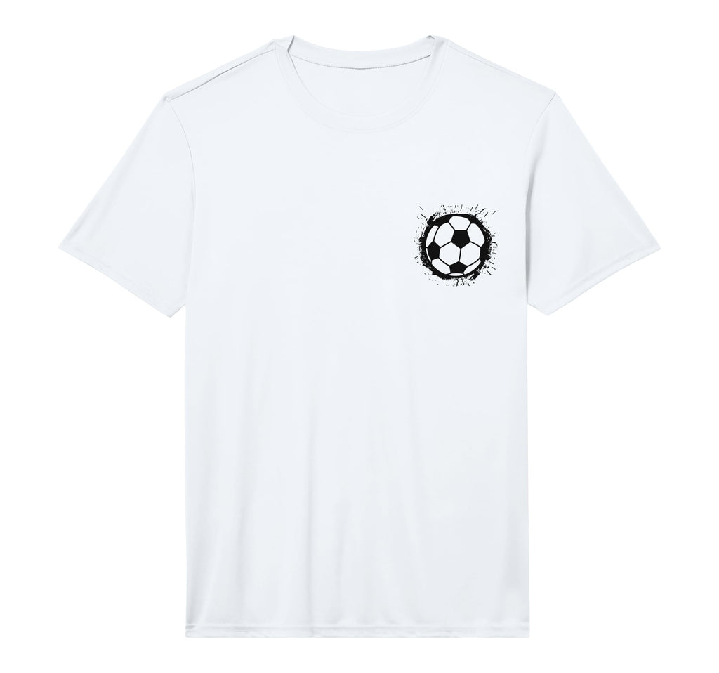 Soccer Player Ball Sports Performance T-Shirt - Unique Graphic for Adults - T-Shirt, Sweatshirt, Hoodie