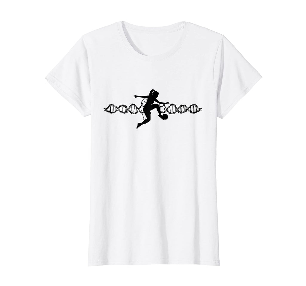 Footballer Dna Womens Football Gift T-Shirt - Novelty Apparel Unisex - T-Shirt, Sweatshirt, Hoodie