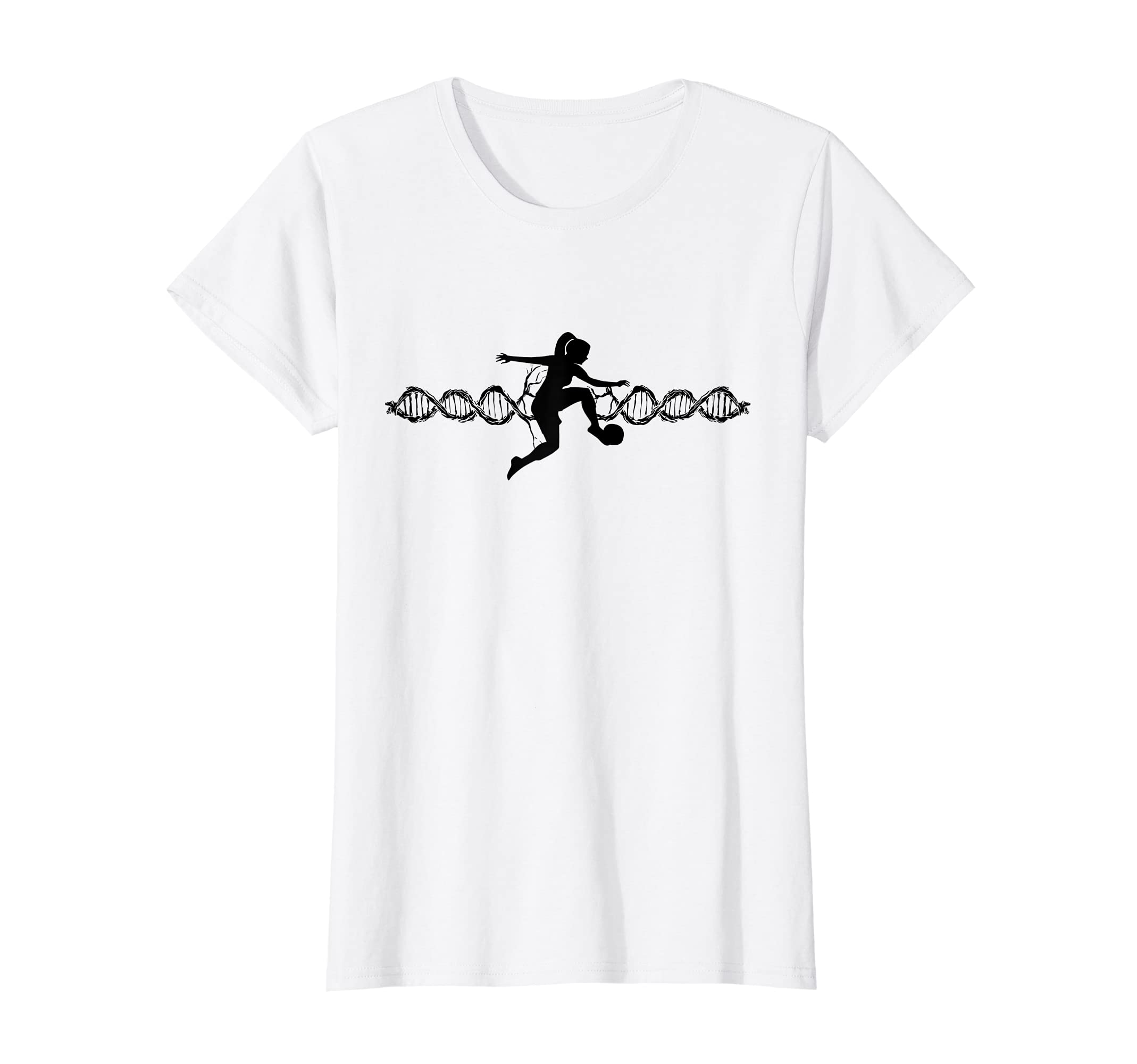 Footballer Dna Womens Football Gift T-Shirt - Novelty Apparel Unisex - T-Shirt, Sweatshirt, Hoodie