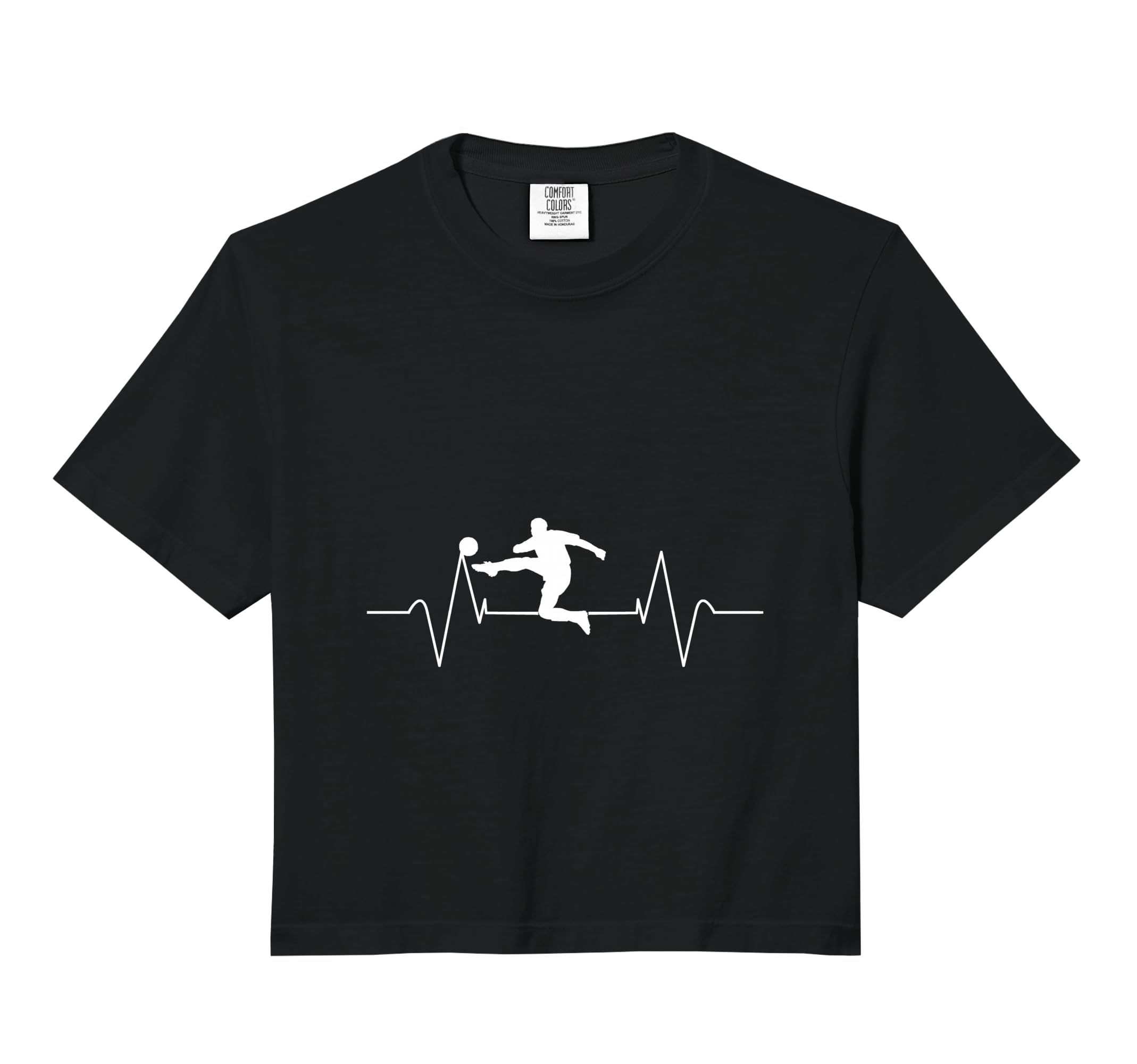 Soccer Heartbeat Soccer Player Gift Comfort T-Shirt - Graphic Print Unisex - T-Shirt, Sweatshirt, Hoodie