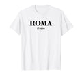 Roma Italia Preppy Italy Womens Rome T-Shirt - Unique Graphic for Adults - T-Shirt, Sweatshirt, Hoodie