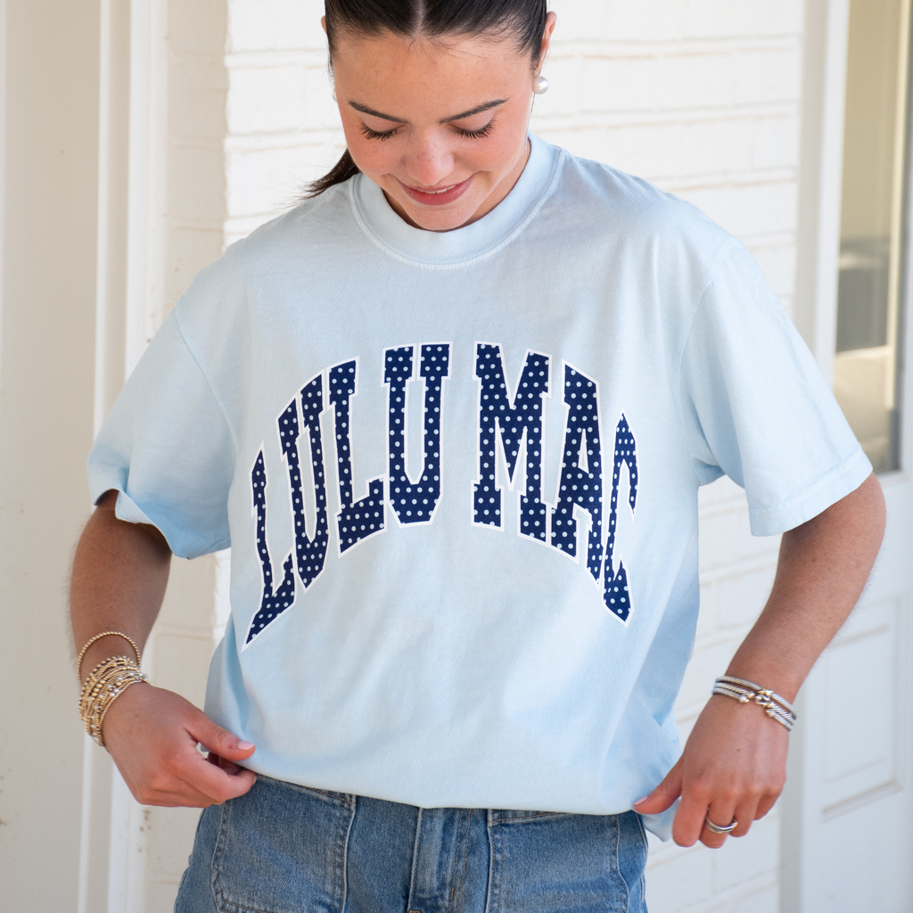LM-PD-1001 Polka Dot Adult Chambray Comfort Colors - Adult & Kids T-Shirts, Sweatshirts & Hoodies apparel design preview 1