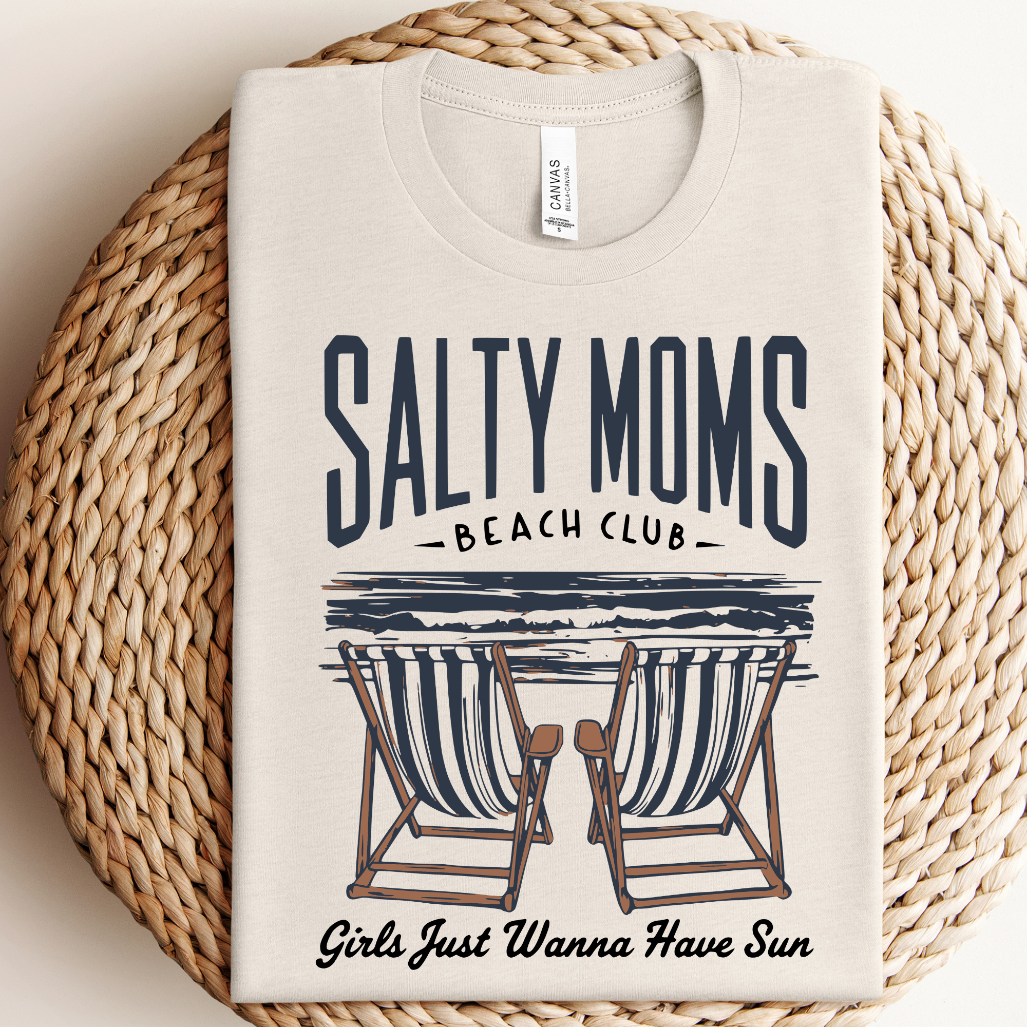 Salty Moms Graphic - Adult & Kids T-Shirts, Sweatshirts & Hoodies apparel design preview 1