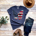 USA Floral Butterfly - Adult & Kids T-Shirts, Sweatshirts & Hoodies apparel design preview 1