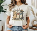 Western Bunnies - Adult & Kids T-Shirts, Sweatshirts & Hoodies apparel design preview 1