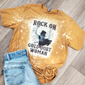 Rock On Gold Dust Woman Graphic - Adult & Kids T-Shirts, Sweatshirts & Hoodies apparel design preview 1