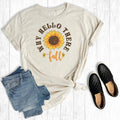 Why Hello There Fall Sunflower - Adult & Kids T-Shirts, Sweatshirts & Hoodies apparel design preview 1