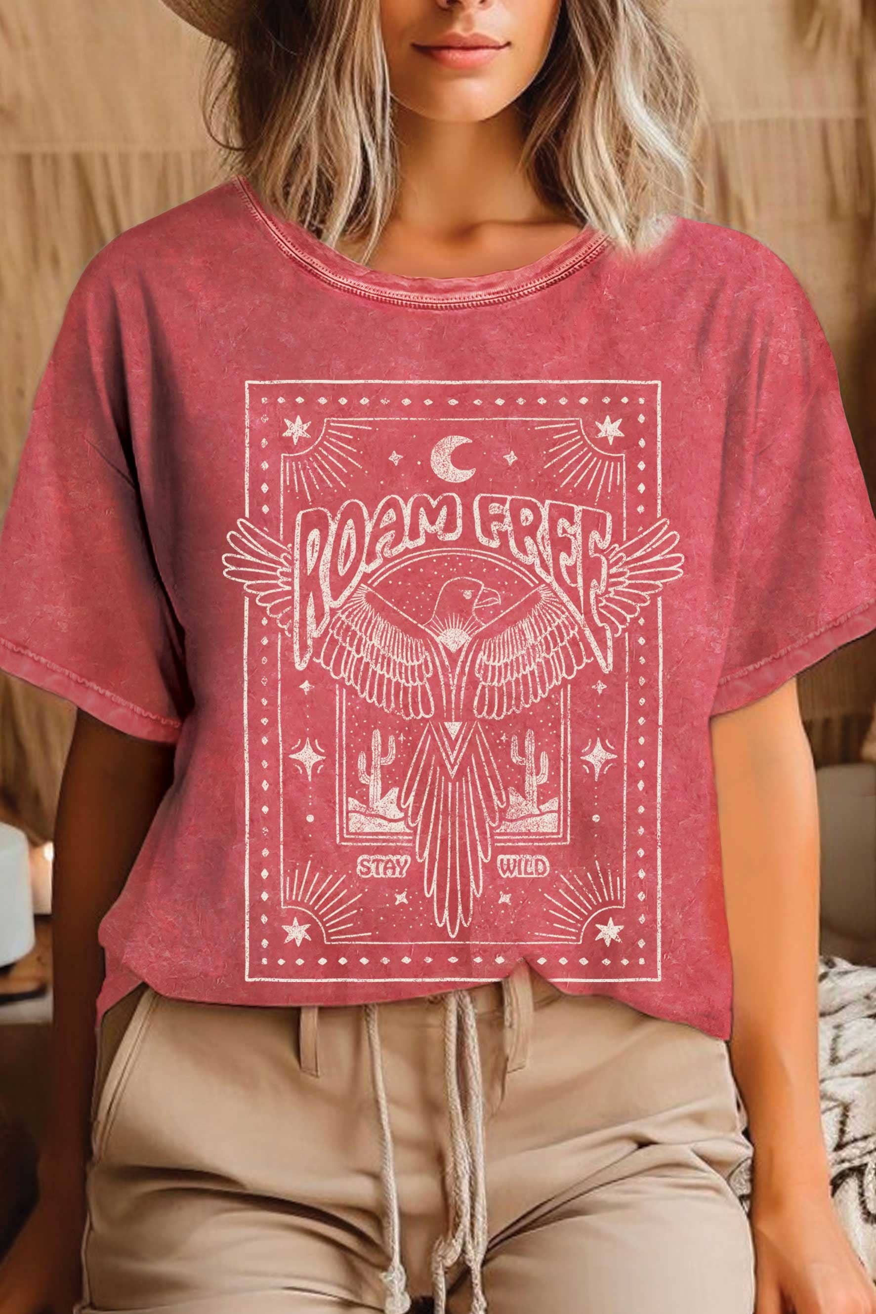 Roam Free Bird Mineral Graphic - Adult & Kids T-Shirts, Sweatshirts & Hoodies apparel design preview 1