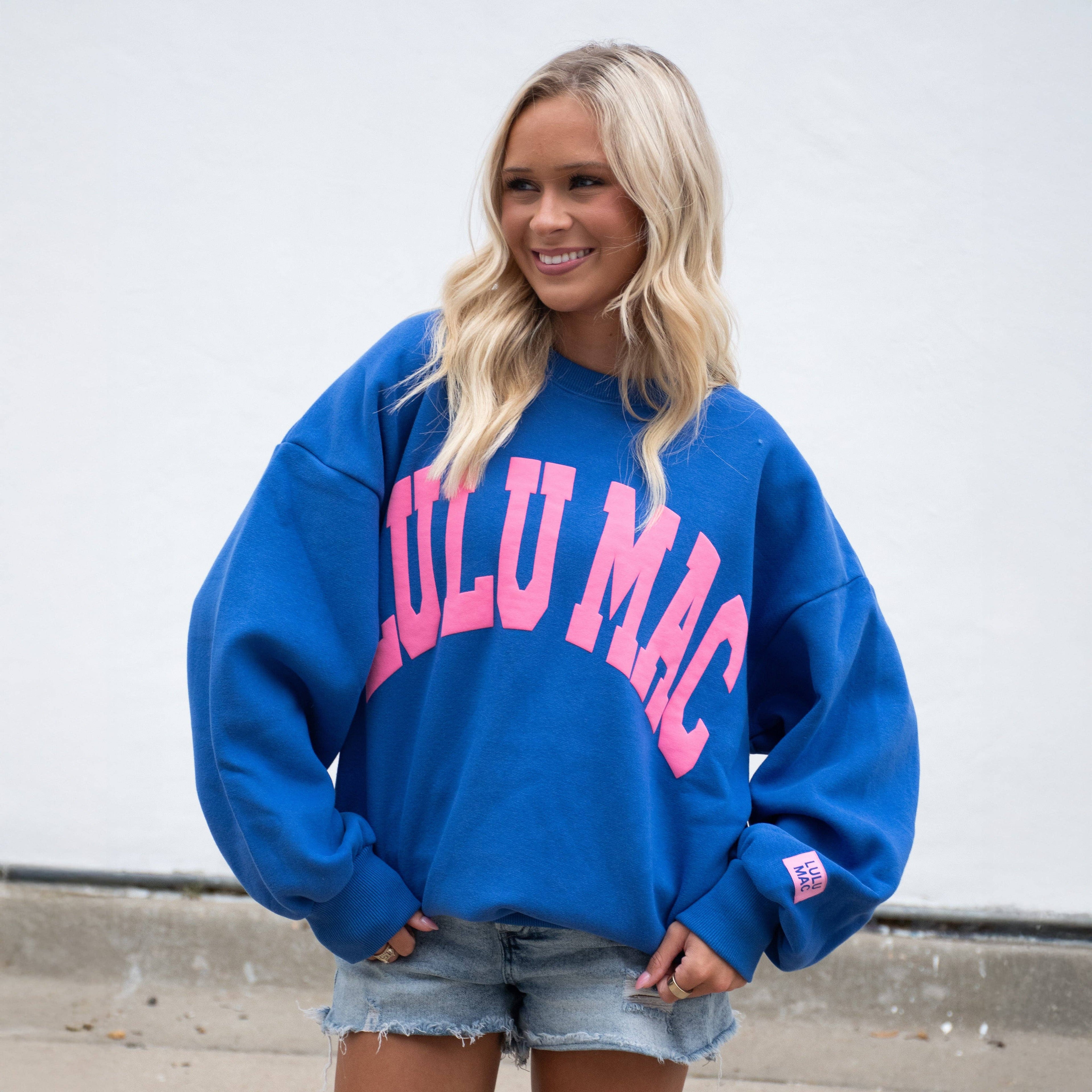 LM-SW-1007 Royal/Pink Puff - Adult & Kids T-Shirts, Sweatshirts & Hoodies apparel design preview 1