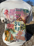 Surf Crystal - Adult & Kids T-Shirts, Sweatshirts & Hoodies apparel design preview 1