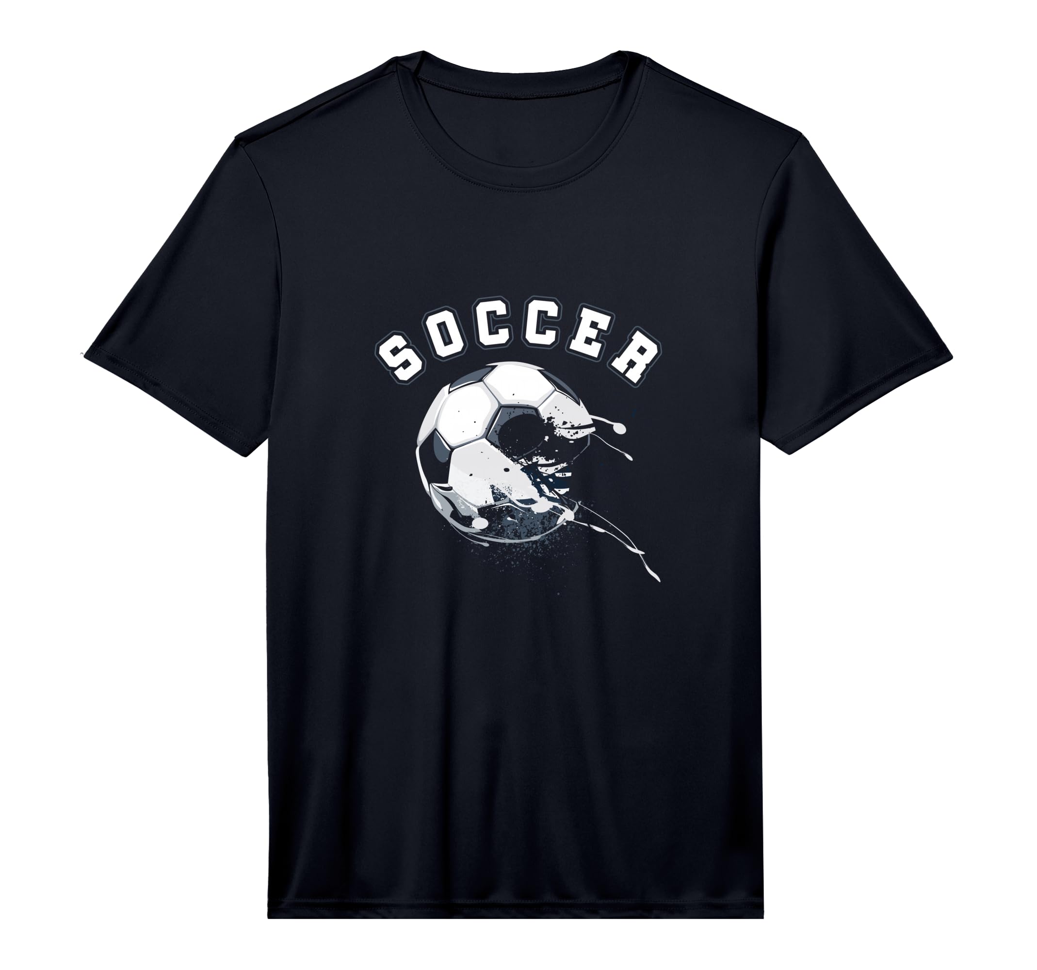 Awesome Soccer Ball Football Soccer T-Shirt - Custom Art Print Unisex - T-Shirt, Sweatshirt, Hoodie