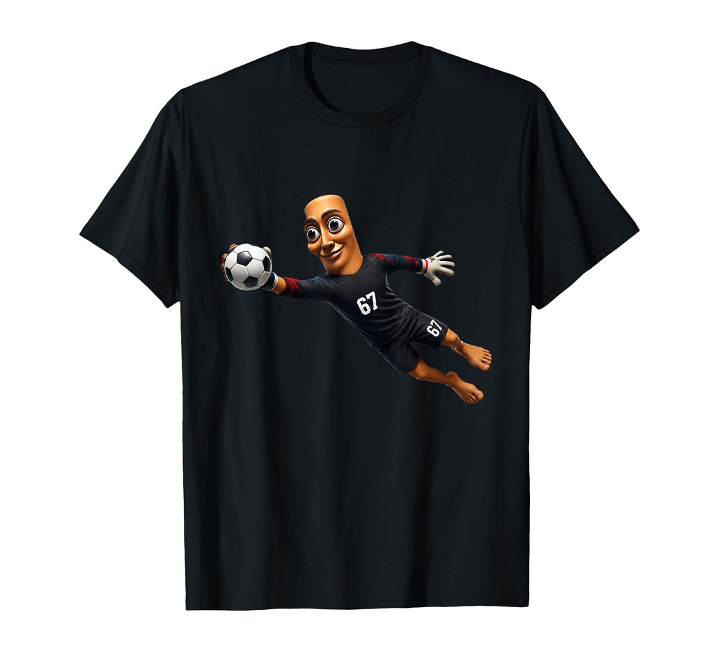 Tung Sahur Goalkeeper Funny Soccer T-Shirt - Novelty Apparel Unisex - T-Shirt, Sweatshirt, Hoodie