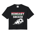 Proud Hungary Soccer Fans Jersey Hoodie - Custom Art Print for Adults - T-Shirt, Sweatshirt, Hoodie