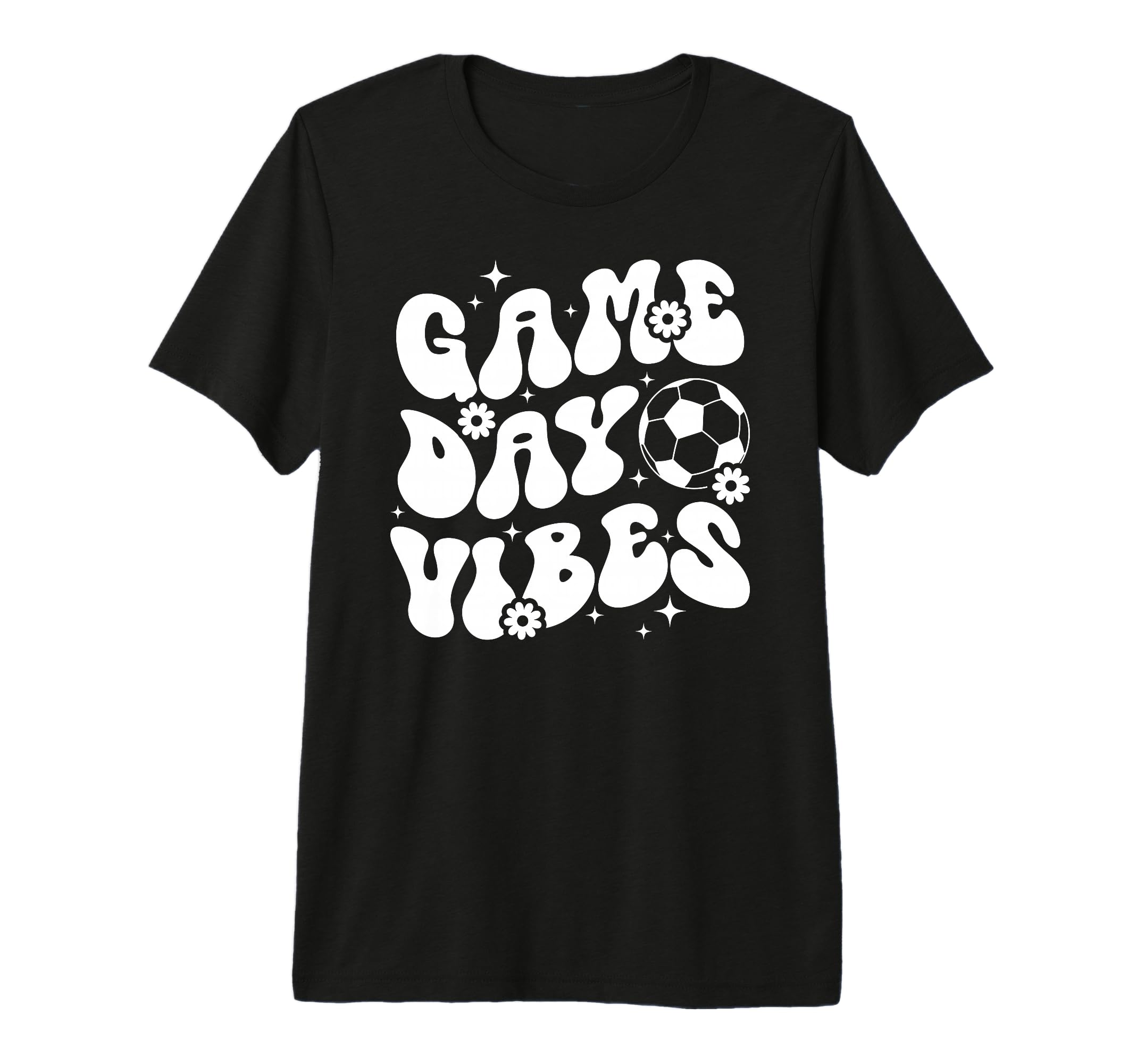 Groovy Soccer Game Day Vibes Game Day T-Shirt - Unique Graphic Unisex - T-Shirt, Sweatshirt, Hoodie