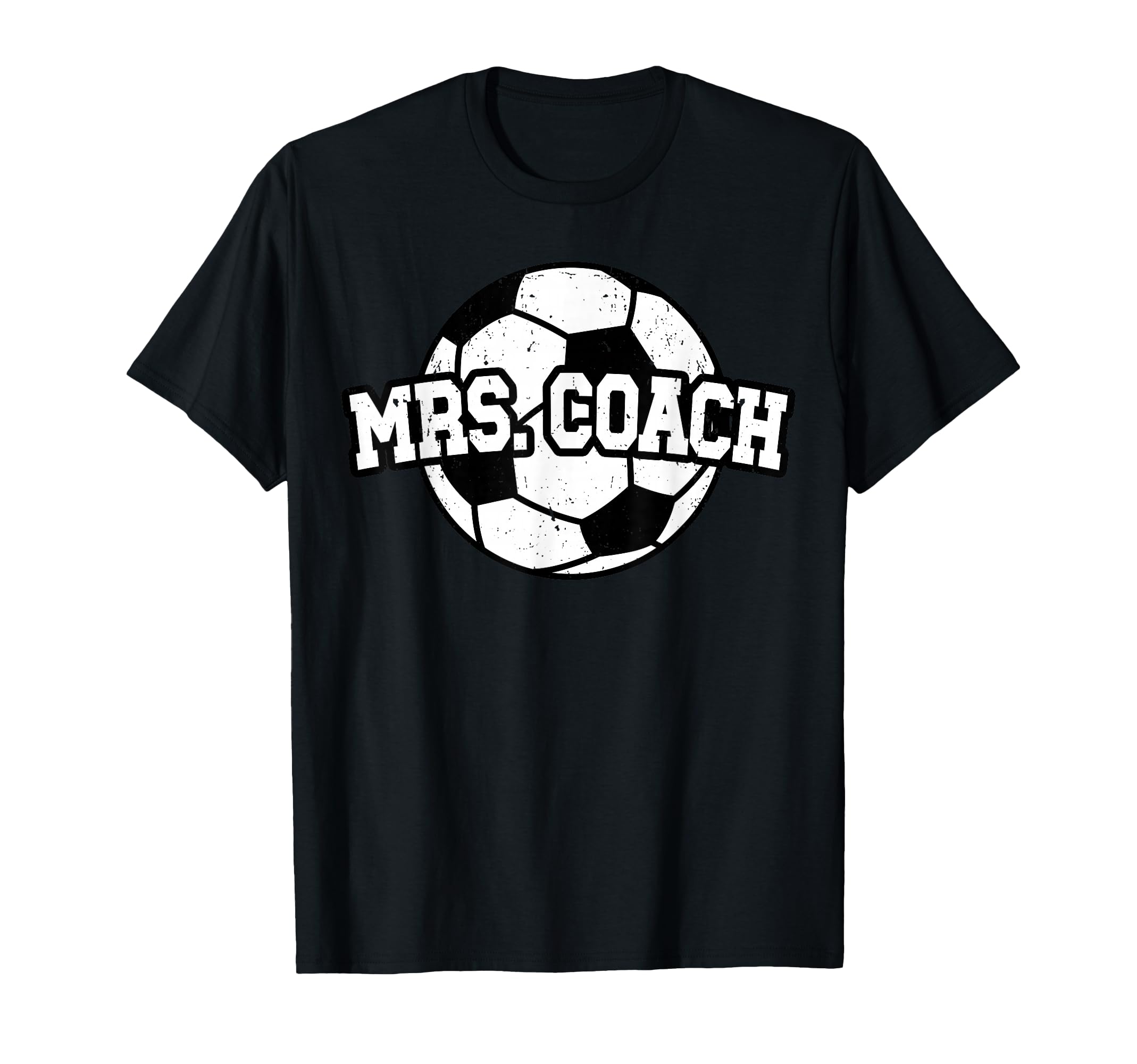 Mrs Coach Soccer Coach Wife Soccer T-Shirt - Novelty Apparel for Adults - T-Shirt, Sweatshirt, Hoodie