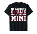 Funny My Favorite Goalie Calls Me T-Shirt - Aesthetic Graphic for Adults - T-Shirt, Sweatshirt, Hoodie
