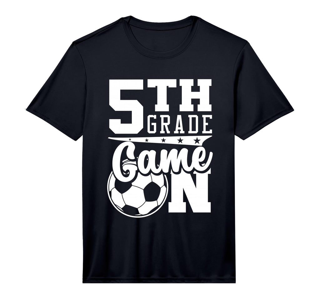 5Th Grade Game Back To School Soccer T-Shirt - Custom Art Print Unisex - T-Shirt, Sweatshirt, Hoodie