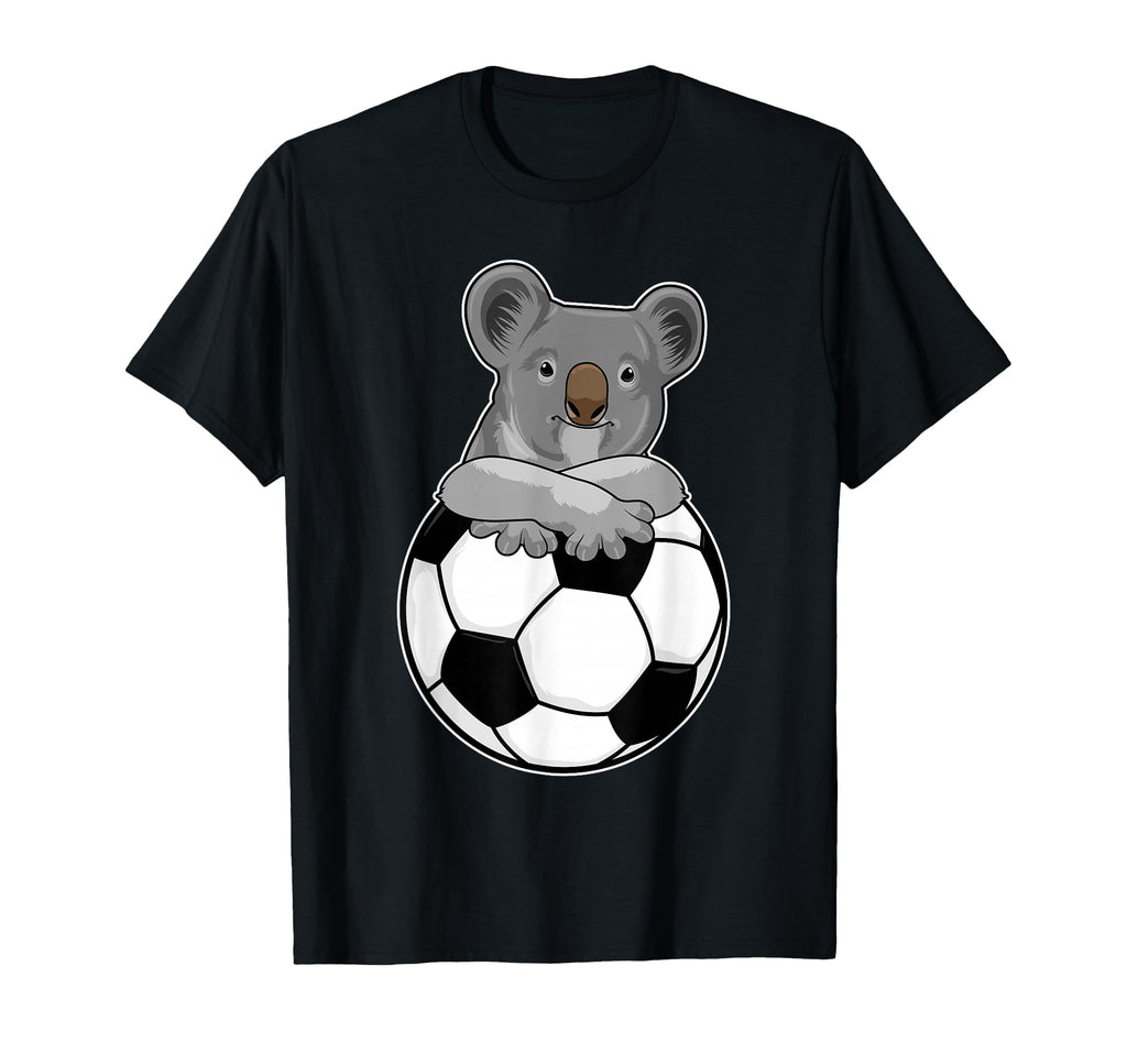Koala Soccer Player Soccer Sports T-Shirt - Minimalist Print for Adults - T-Shirt, Sweatshirt, Hoodie