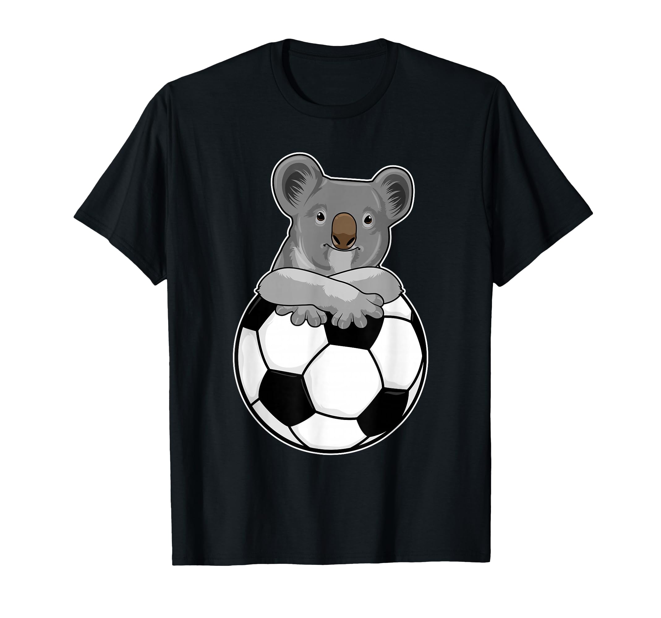 Koala Soccer Player Soccer Sports T-Shirt - Minimalist Print for Adults - T-Shirt, Sweatshirt, Hoodie