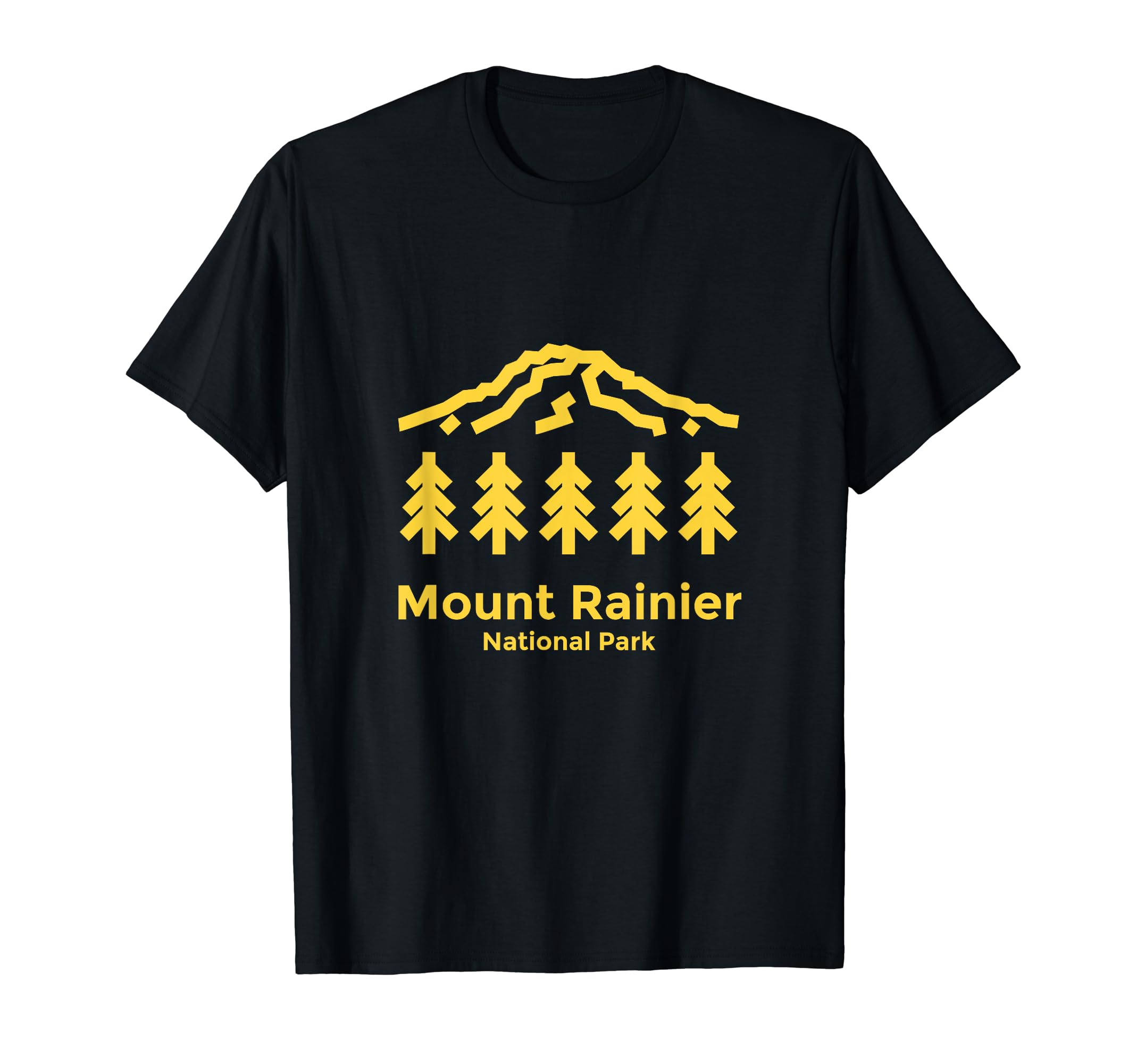 Mount Ranier National Park Washington T-Shirt - Fun Novelty Design Unisex - T-Shirt, Sweatshirt, Hoodie