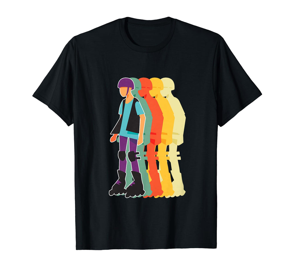 Roller Skates Roller Skating Inline T-Shirt - Minimalist Print Unisex - T-Shirt, Sweatshirt, Hoodie