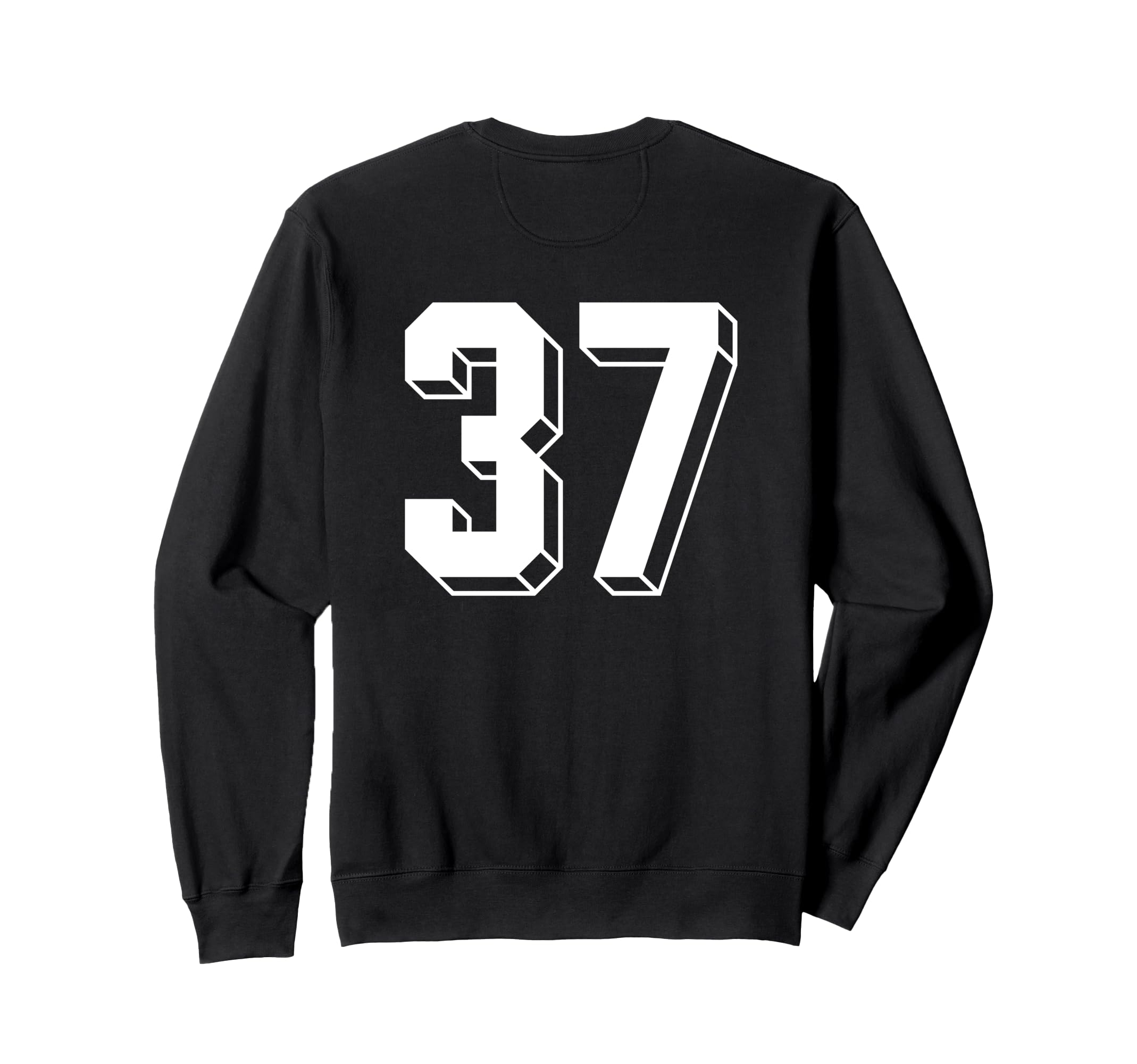 Number 37 Backside 80S 90S Team Sweatshirt - Trendy Graphic Men Women - T-Shirt, Sweatshirt, Hoodie