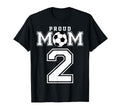 Number 2 Custom Proud Soccer Futbol Mom T-Shirt - Graphic Print Men Women - T-Shirt, Sweatshirt, Hoodie