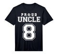 Number 8 Custom Proud Soccer Futbol T-Shirt - Streetwear Style Unisex - T-Shirt, Sweatshirt, Hoodie