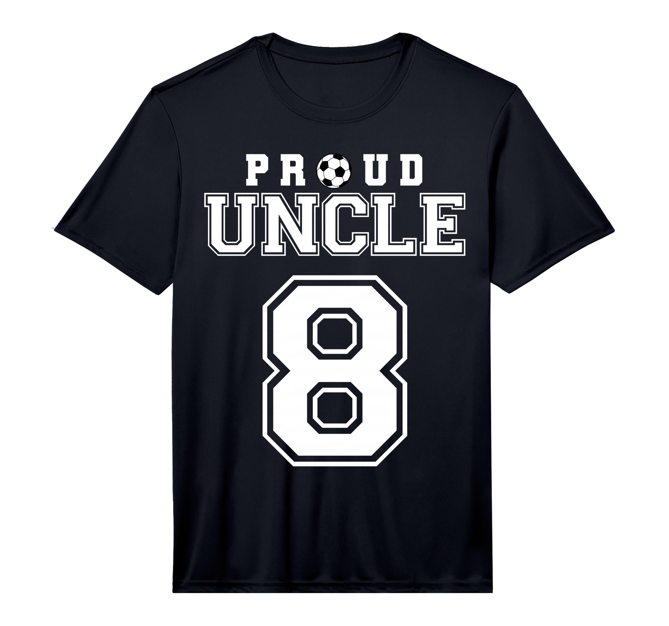 Number 8 Custom Proud Soccer Futbol T-Shirt - Streetwear Style Unisex - T-Shirt, Sweatshirt, Hoodie