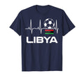 Libyan Soccer Jersey Libya T-Shirt - Fun Novelty Design for Adults - T-Shirt, Sweatshirt, Hoodie