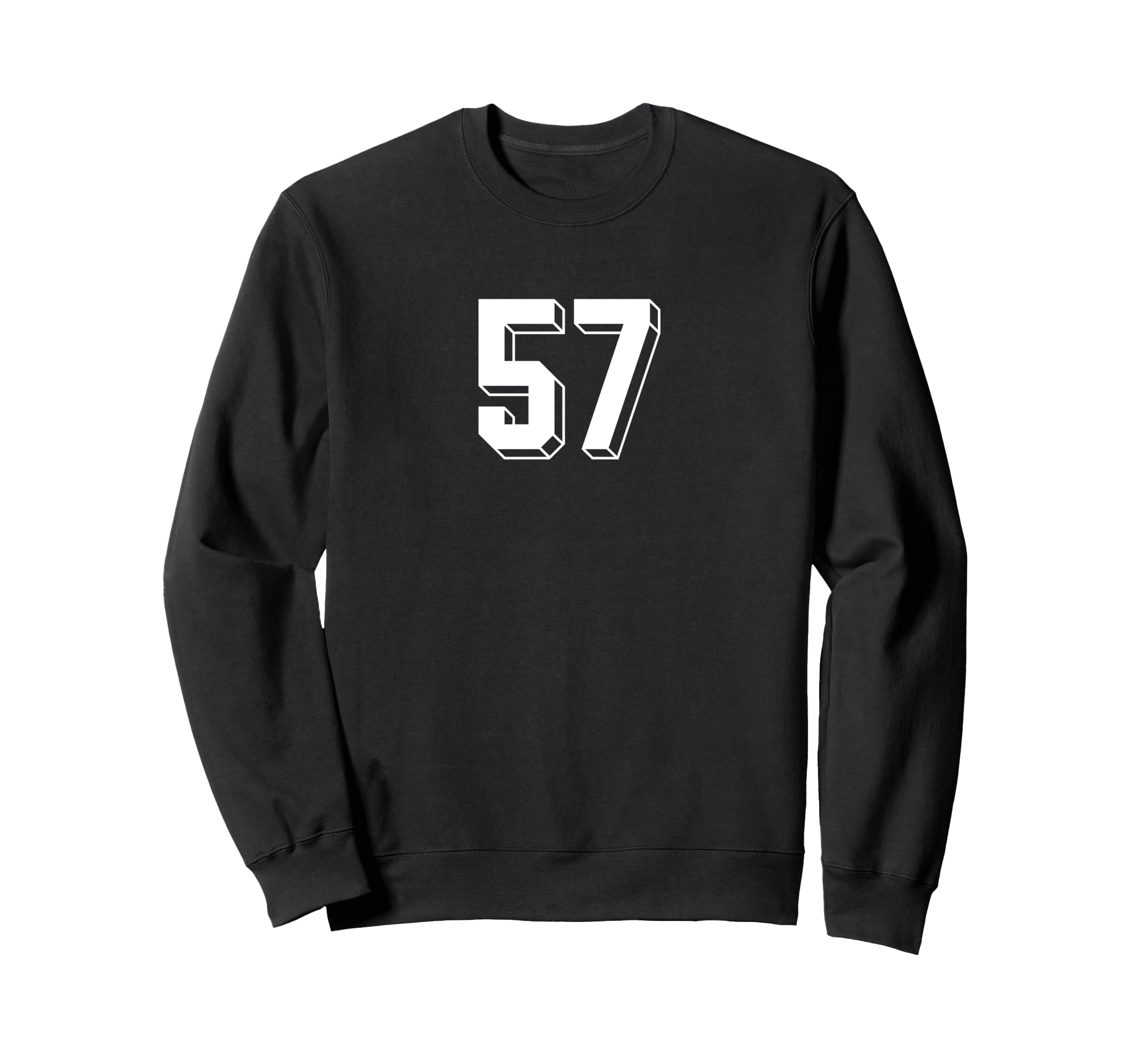 Number 57 80S 90S Soccer Team Jersey Sweatshirt - Custom Art Print Unisex - T-Shirt, Sweatshirt, Hoodie
