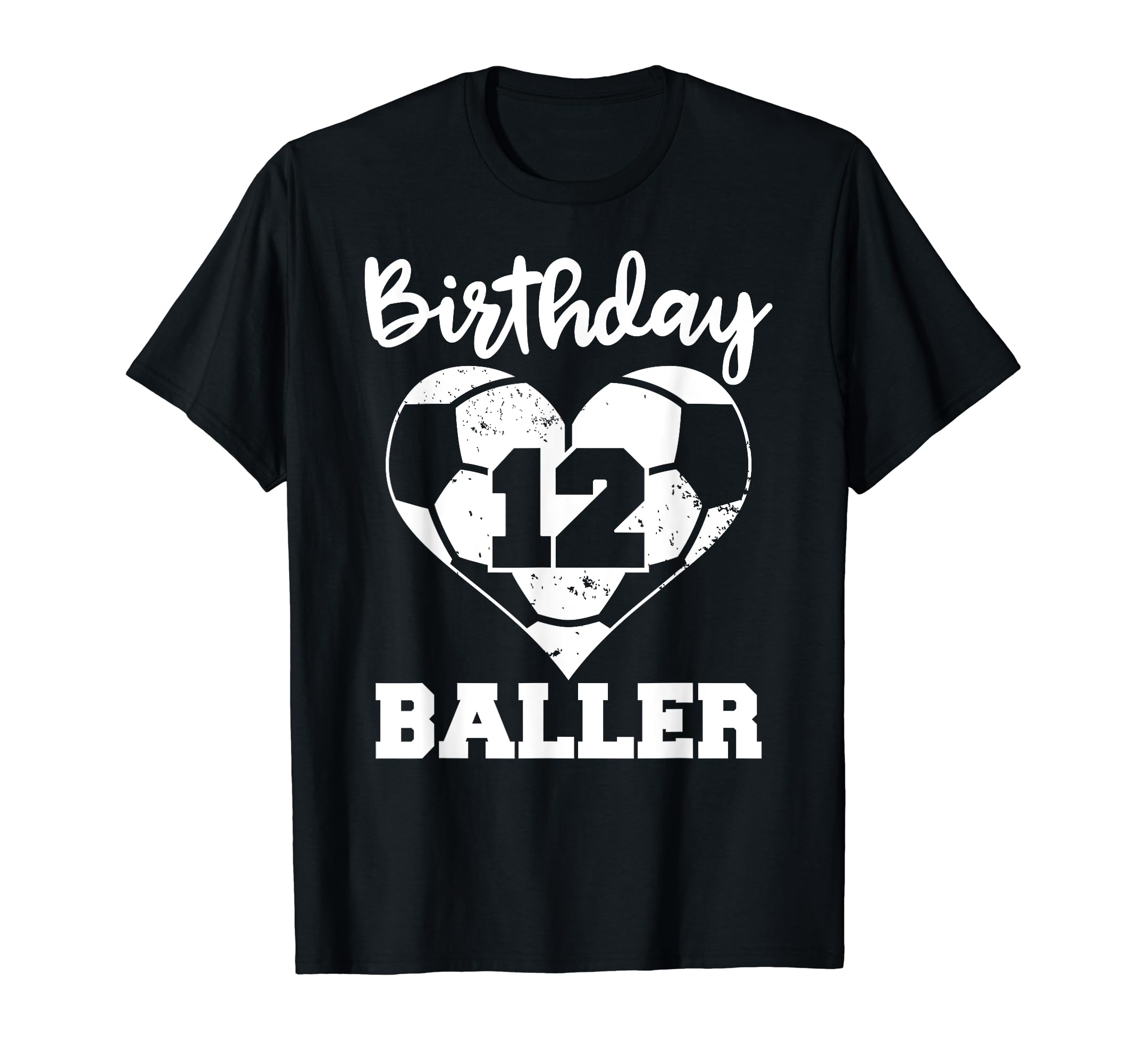 12Th Birthday Baller Funny 12 Year Old T-Shirt - Unique Graphic Unisex - T-Shirt, Sweatshirt, Hoodie