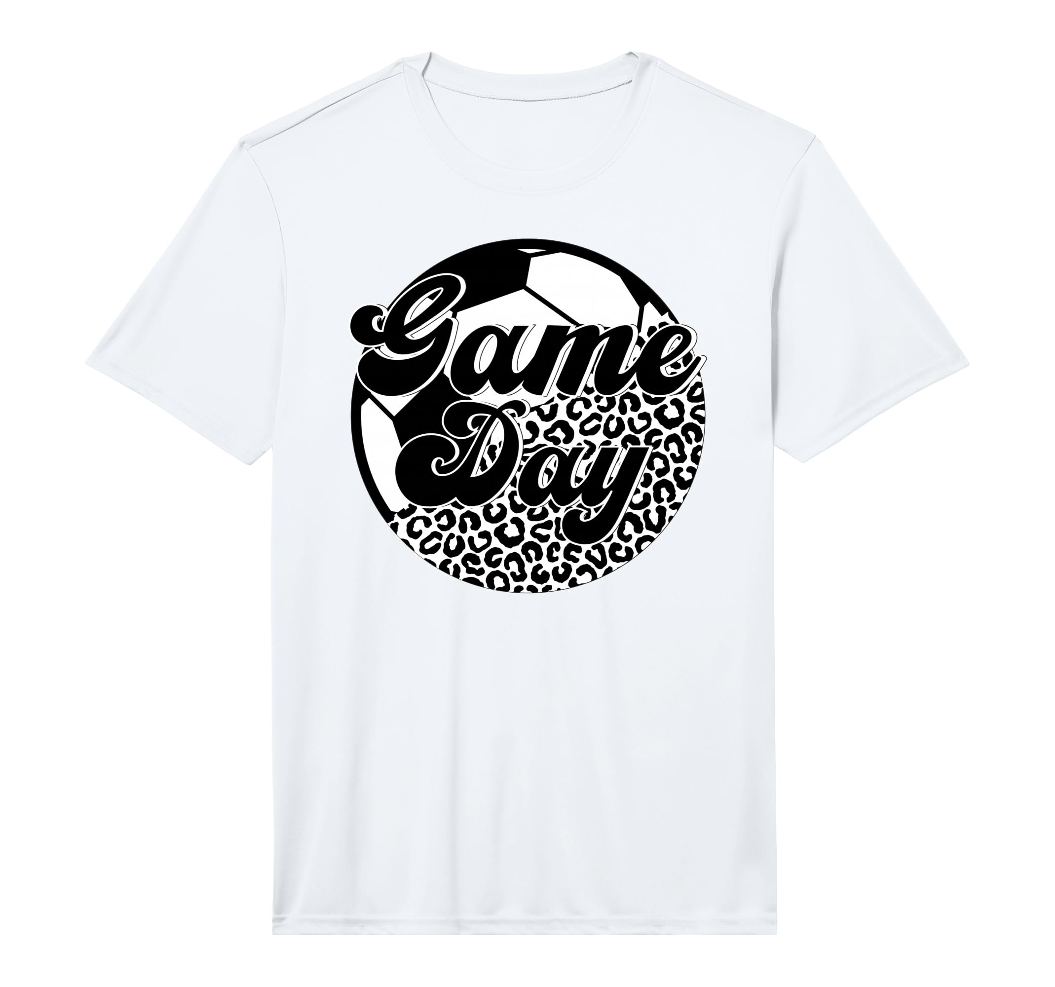 Soccer Game Day Ball Game Day Soccer T-Shirt - Graphic Print Men Women - T-Shirt, Sweatshirt, Hoodie