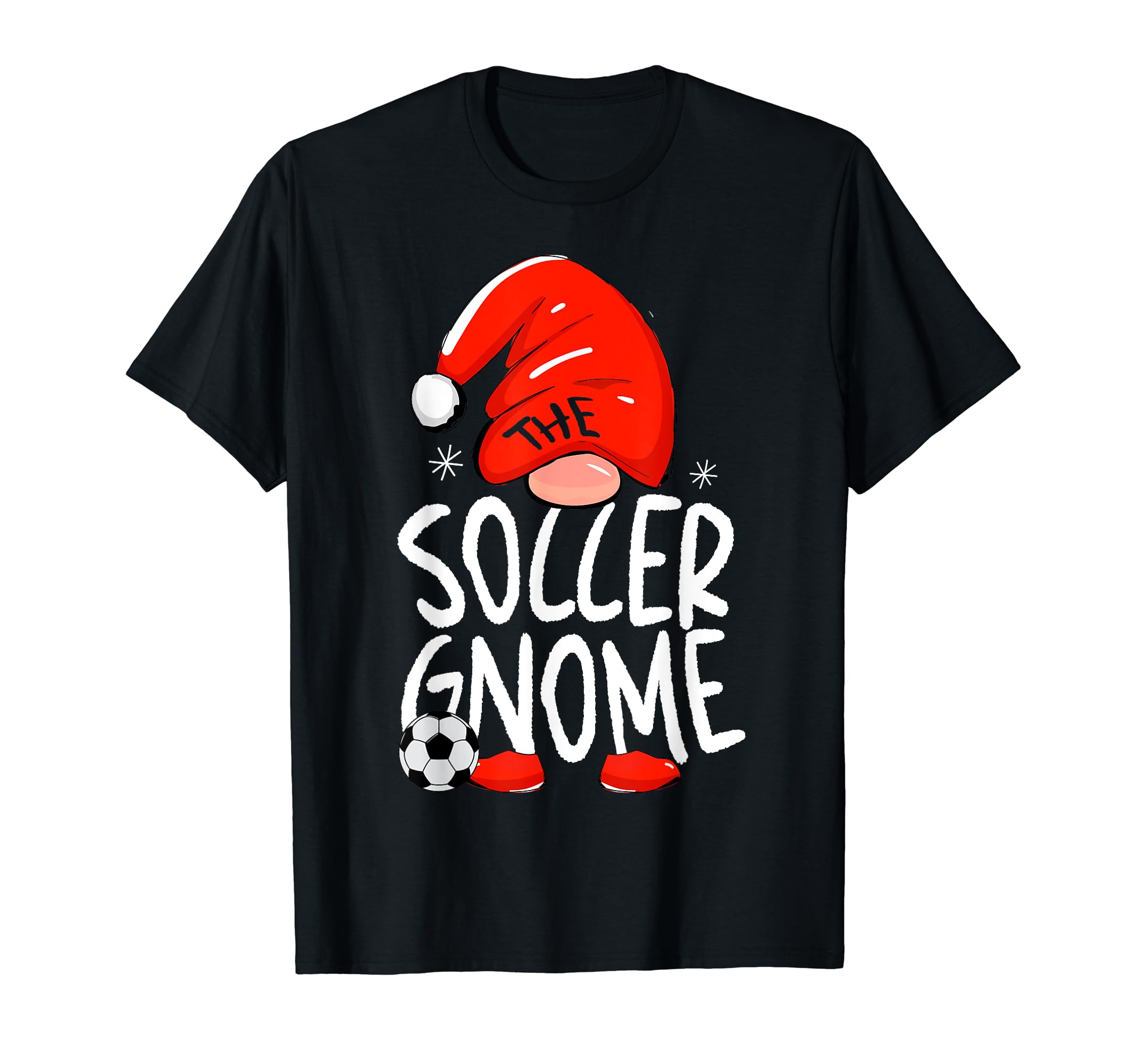 Soccer Gnome Funny Family Matching T-Shirt - Fun Novelty Design Men Women - T-Shirt, Sweatshirt, Hoodie