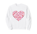 Heart Shaped Soccer Ball Art Sweatshirt - Custom Art Print Men Women - T-Shirt, Sweatshirt, Hoodie