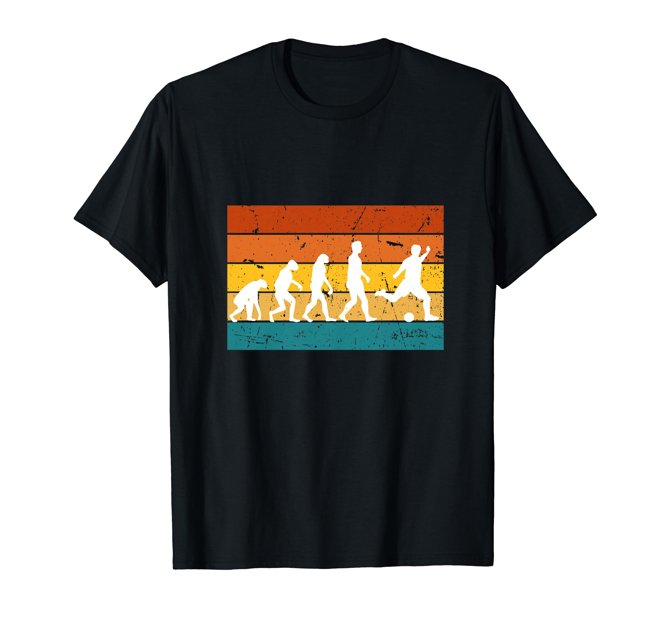 Soccer Evolution Soccer Players T-Shirt - Unique Graphic for Adults - T-Shirt, Sweatshirt, Hoodie