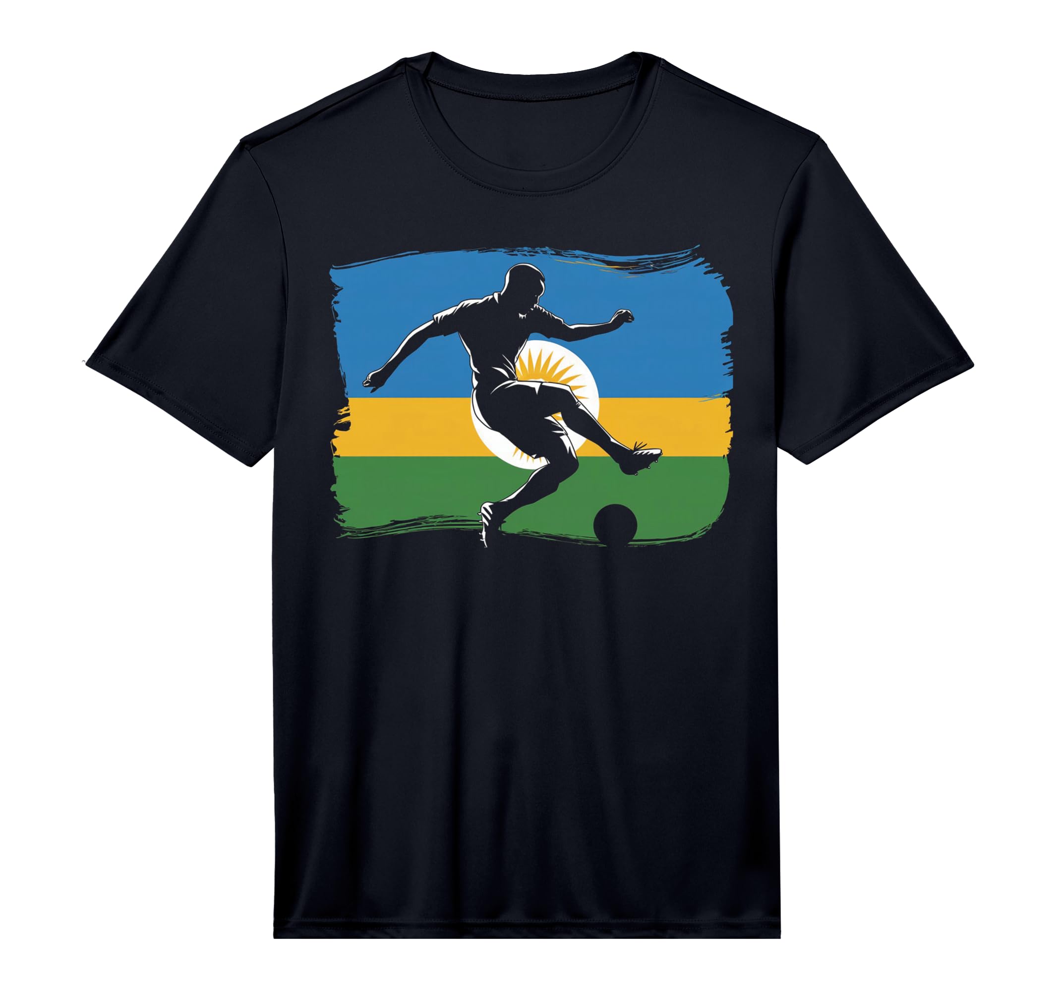 Rwanda Soccer Performance T-Shirt - Streetwear Style Men Women - T-Shirt, Sweatshirt, Hoodie